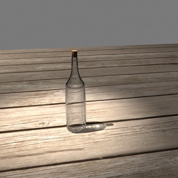 glass bottle max - Glass Bottle by Game Model Creations